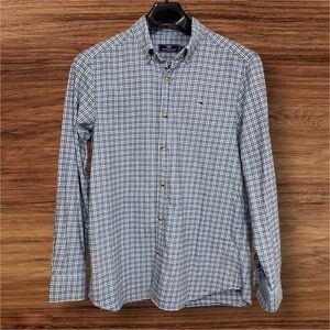 Vineyard Vines Men’s Plaid Flannel Long Sleeve Button Down. Medium.